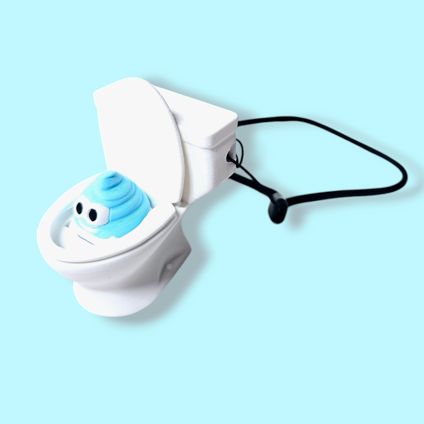 Clicky Poo - Toilet shaped Fidget Tactile Clicker
