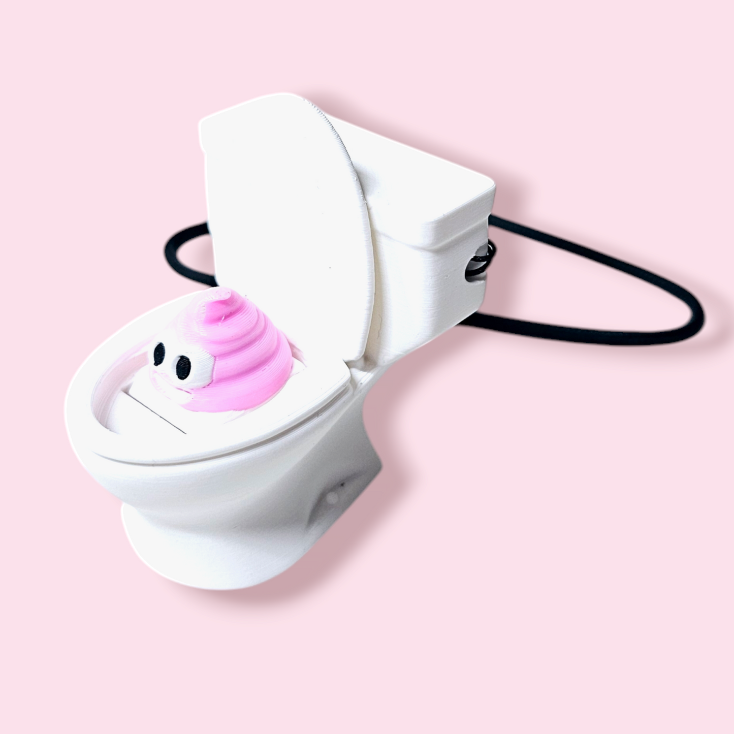 Clicky Poo - Toilet shaped Fidget Tactile Clicker