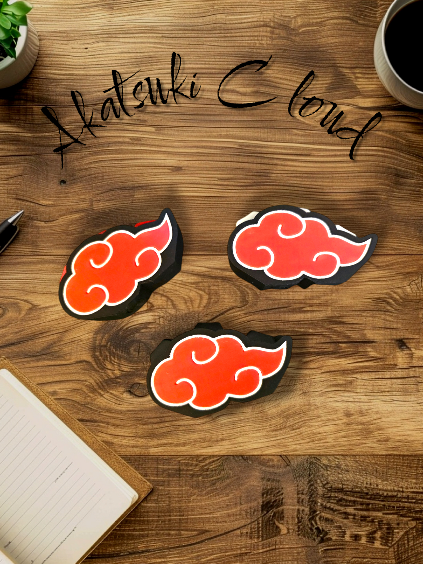 Akatsuki Cloud Triple Clicky - Tactile Naruto Clicker